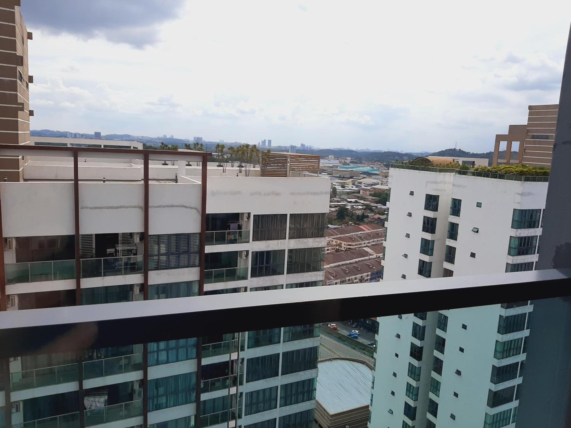 Symphony Tower Studio #9 With Balcony Cheras Buitenkant foto